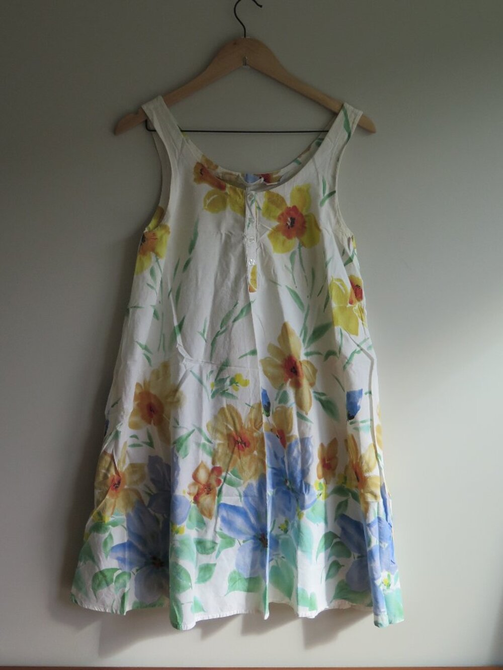 Victoria’s Secret Vintage Cotton Floral Sleep Dress/Cover-Up Size M